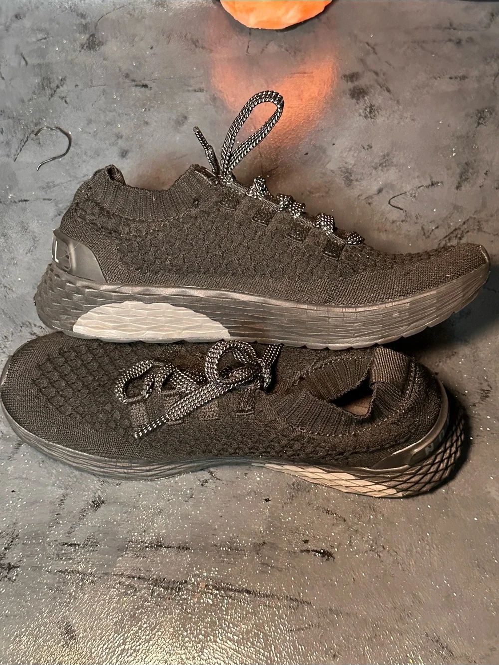 NOBULL Black Knit Women's Athletic Shoes